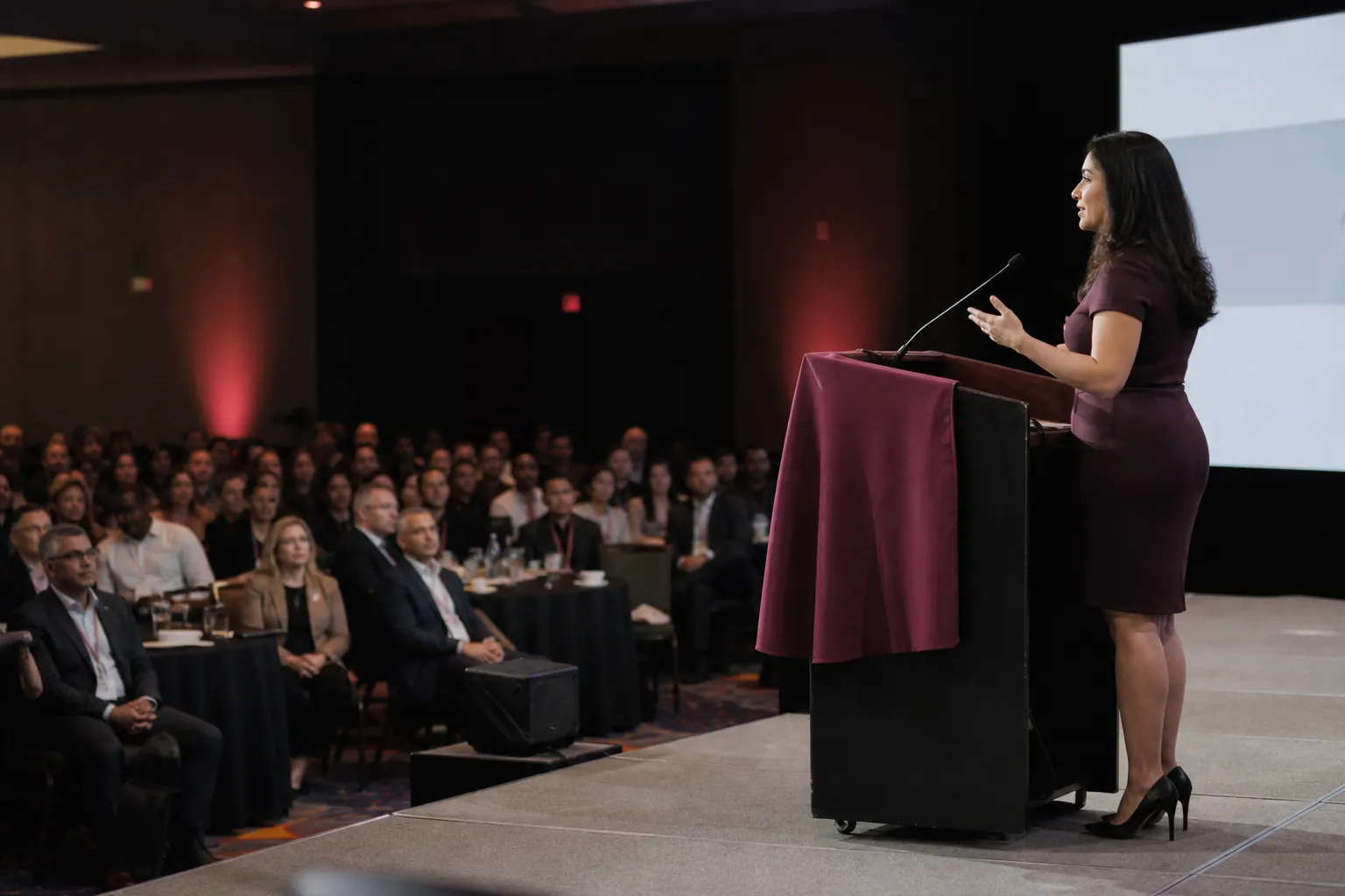 Speaking engagement and keynote for business leaders